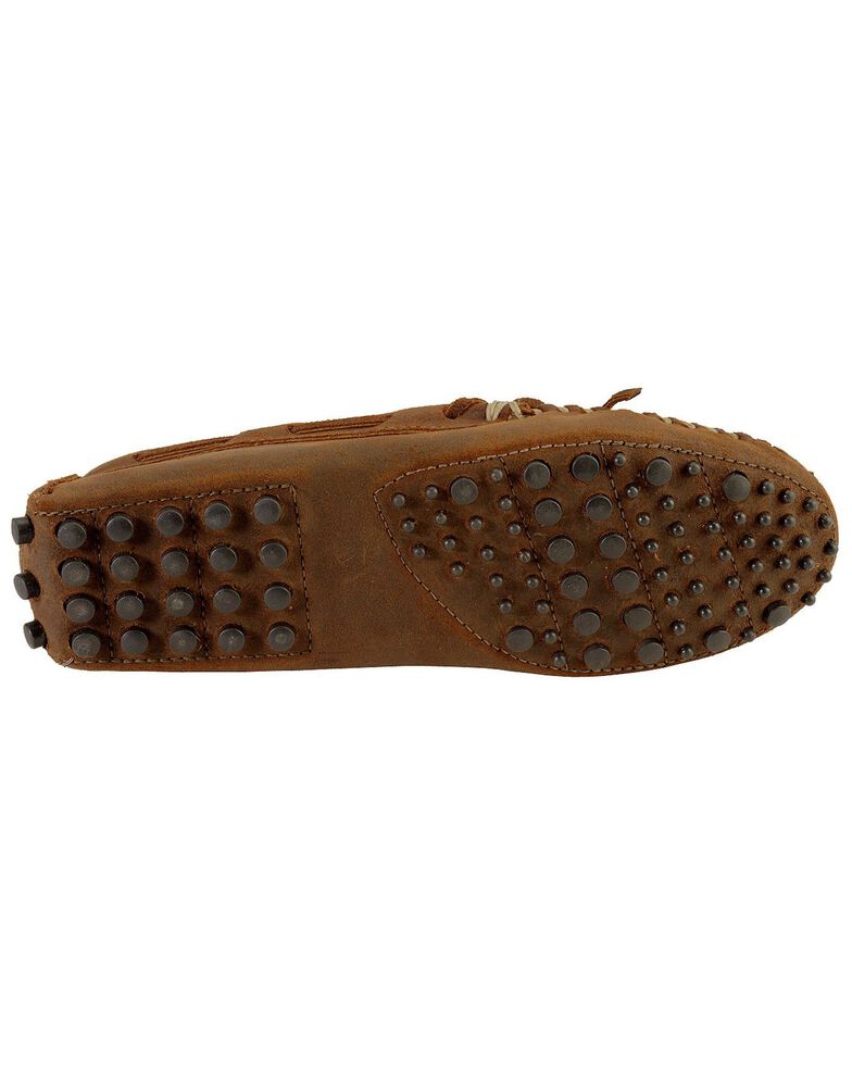 Minnetonka Cowhide Driving Moccasins Sheplers