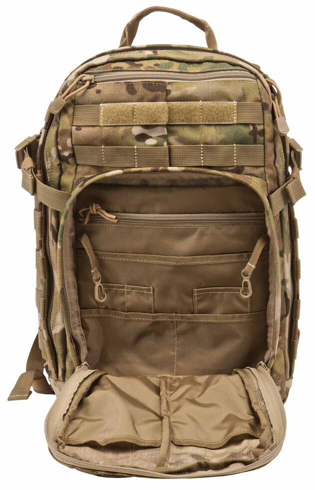 5.11 Tactical Rush 12 Camo Backpack, Camouflage, hi-res