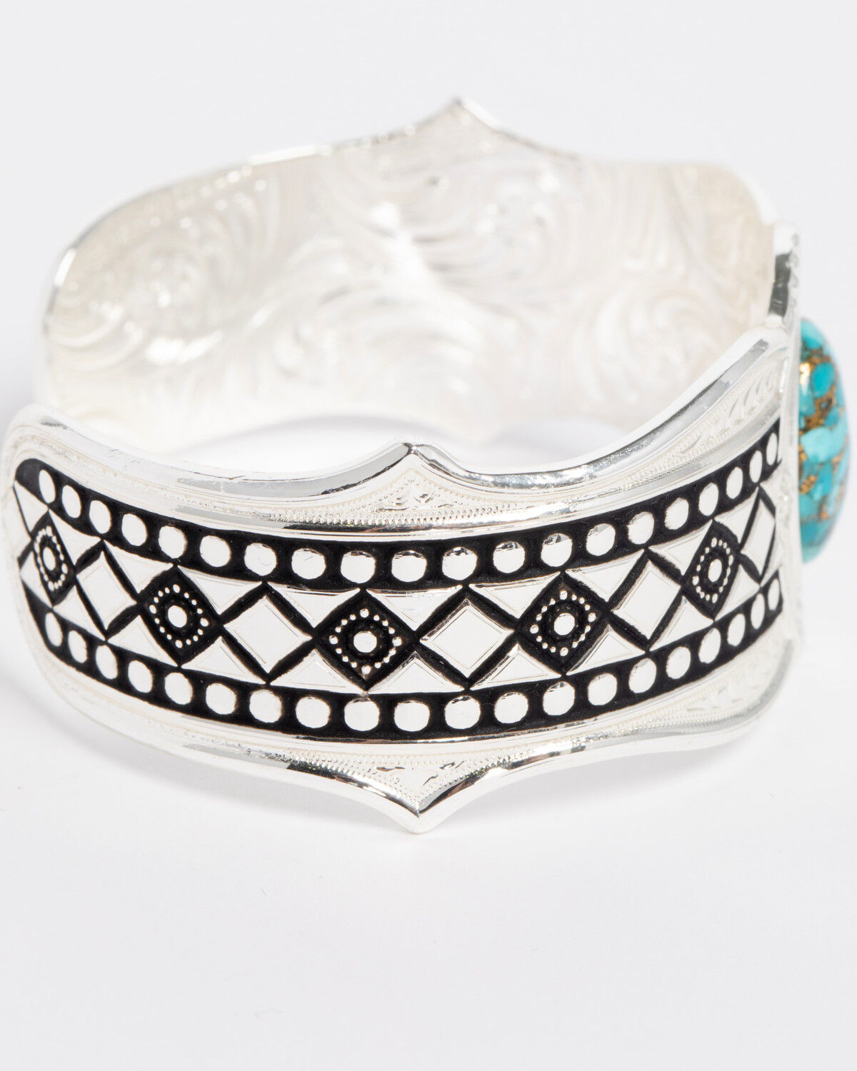 Image #2 - Montana Silversmiths Women's Phases Of The World Cuff Bracelet, Silver, hi-res