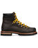 Image #2 - Frye Men's Hudson Hiker Lace-Up Boots - Round Toe , Chocolate, hi-res