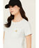 Image #2 - Carhartt Women's Force Relaxed Fit Midweight Pocket T-Shirt, Seafoam, hi-res