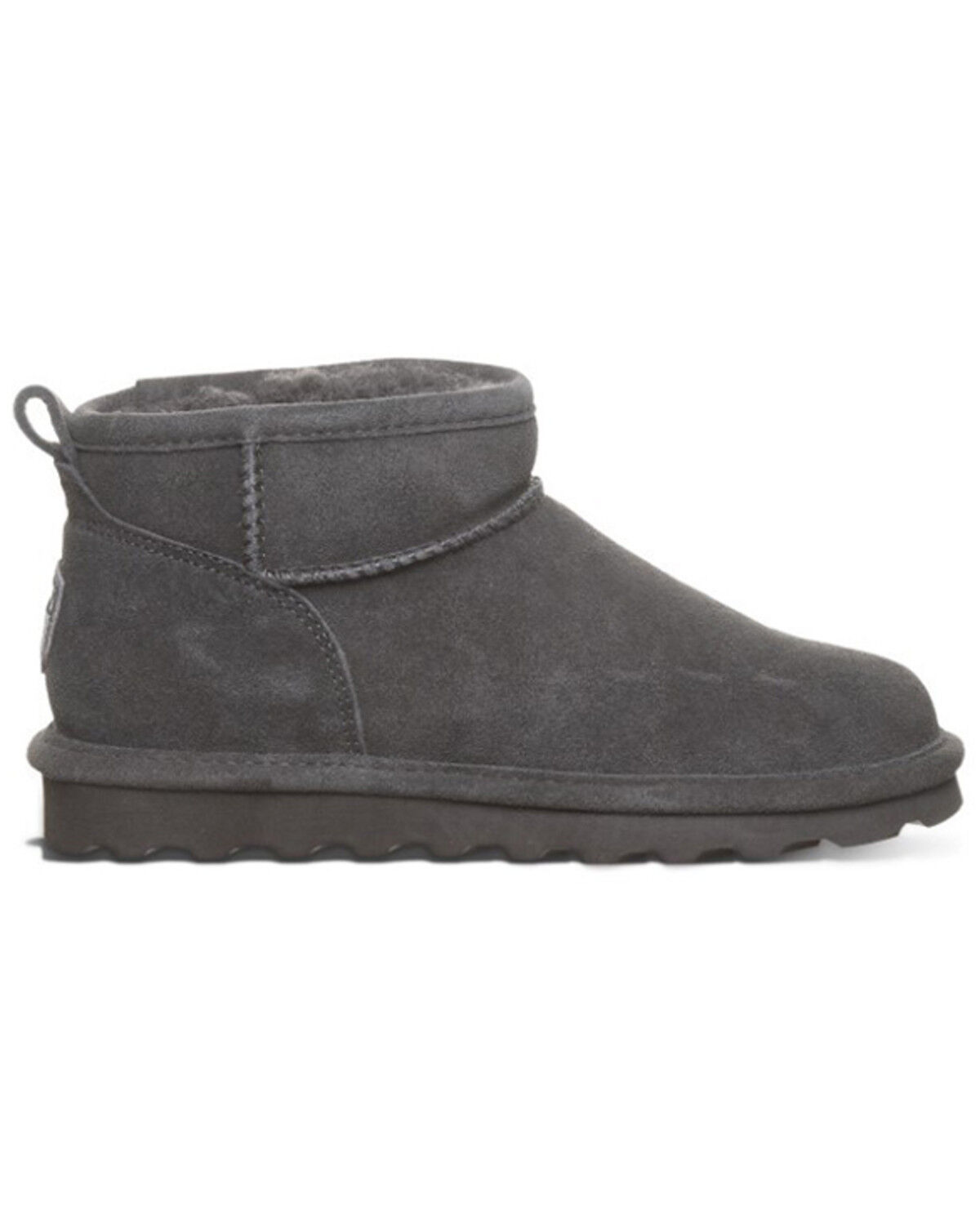 Image #2 - Bearpaw Women's Shorty Boots - Round Toe, Grey, hi-res