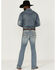 Image #3 - RANK 45® Men's Desert Ranch Performance Stretch Slim Bootcut Jeans, , hi-res