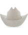 Stetson Men's 3X Wool Felt Cowboy Hat, White, hi-res