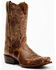 Moonshine Spirit Men's Distressed Western Boots - Square Toe, Tan, hi-res