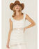 Idyllwind Women's Utopia Gauze Midi Dress, White, hi-res