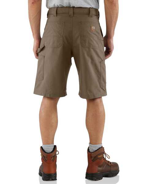 Image #3 - Carhartt Men's Canvas Utility Work Cargo Shorts, Brown, hi-res