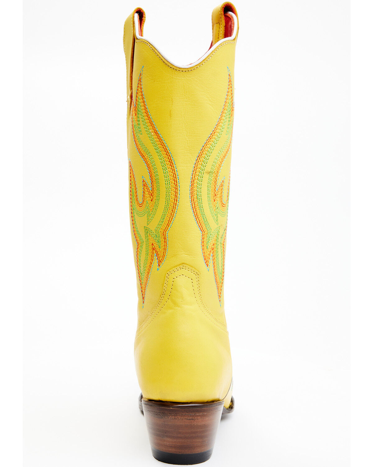 Image #5 - Planet Cowboy Women's Psychedelic Original Soft Western Boots - Snip Toe, Yellow, hi-res