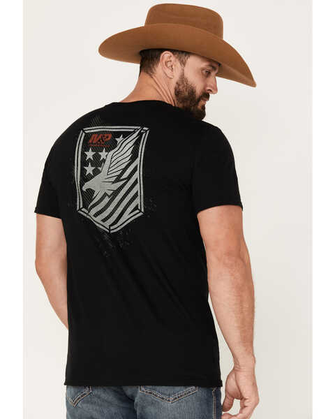 Image #1 - Smith & Wesson Men's M&P Eagle Shield Short Sleeve Graphic T-Shirt, Black, hi-res