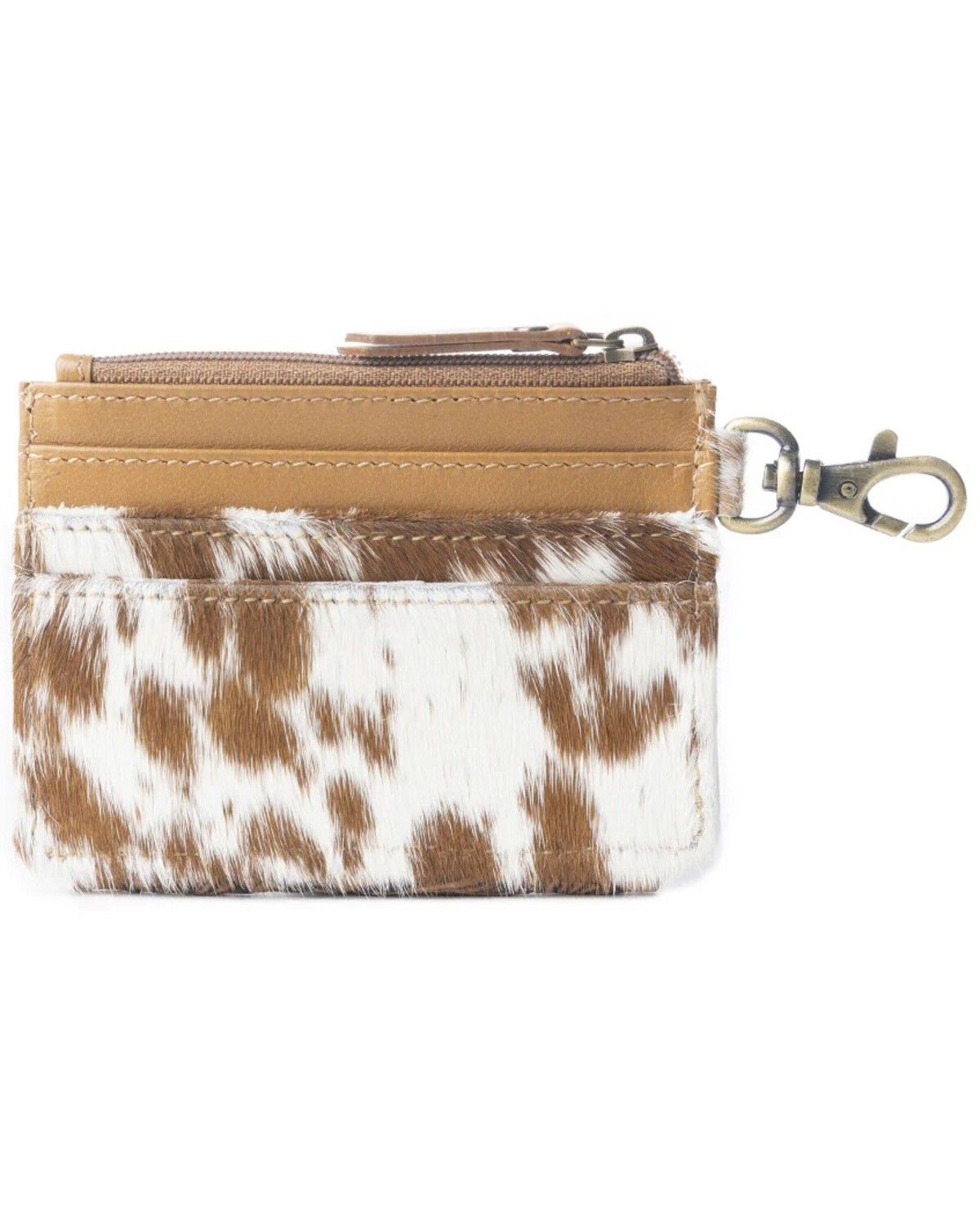 Image #3 - Myra Bag Women's Wildflowers Of The Prairie Credit Card Holder, Brown, hi-res