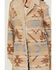 Image #4 - Idyllwind Women's Lynn Southwestern Print Fur Collar Shacket, Sand, hi-res