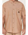 Image #3 - Hawx Men's Solid Short Sleeve Button-Down Work Shirt, Rust Copper, hi-res