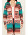 Image #3 - Wrangler Women's Serape Striped Long Sleeve Duster, Multi, hi-res