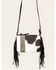 Image #2 - Shyanne Women's Hair-On Crossbody Bag, Cream/black, hi-res