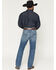 Image #3 - Ariat Men's M4 Kaden Butler Medium Wash Relaxed Straight Denim Jeans, Medium Wash, hi-res