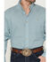 Image #3 - Wrangler Men's Classics Geo Print Long Sleeve Button-Down Western Shirt, Turquoise, hi-res