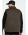 Image #2 - Ariat Men's Loden Rebar Washed Dura Canvas Insulated Work Vest - Big & Tall, Loden, hi-res