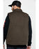Image #2 - Ariat Men's Loden Rebar Washed Dura Canvas Insulated Work Vest - Big & Tall , Loden, hi-res