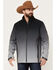 Image #1 - RANK 45® Men's Ombre Softshell Jacket, Grey, hi-res