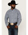 Ariat Men's Adriel Plaid Long Sleeve Button Down Western Shirt , Blue, hi-res