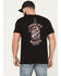 Image #1 - Moonshine Spirit&reg; Men's Snake Pit Whiskey Short Sleeve Graphic T-Shirt, Black, hi-res