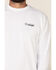 Image #4 - ATG by Wrangler Men's All-Terrain White Mountain Outline Graphic Long Sleeve T-Shirt , White, hi-res