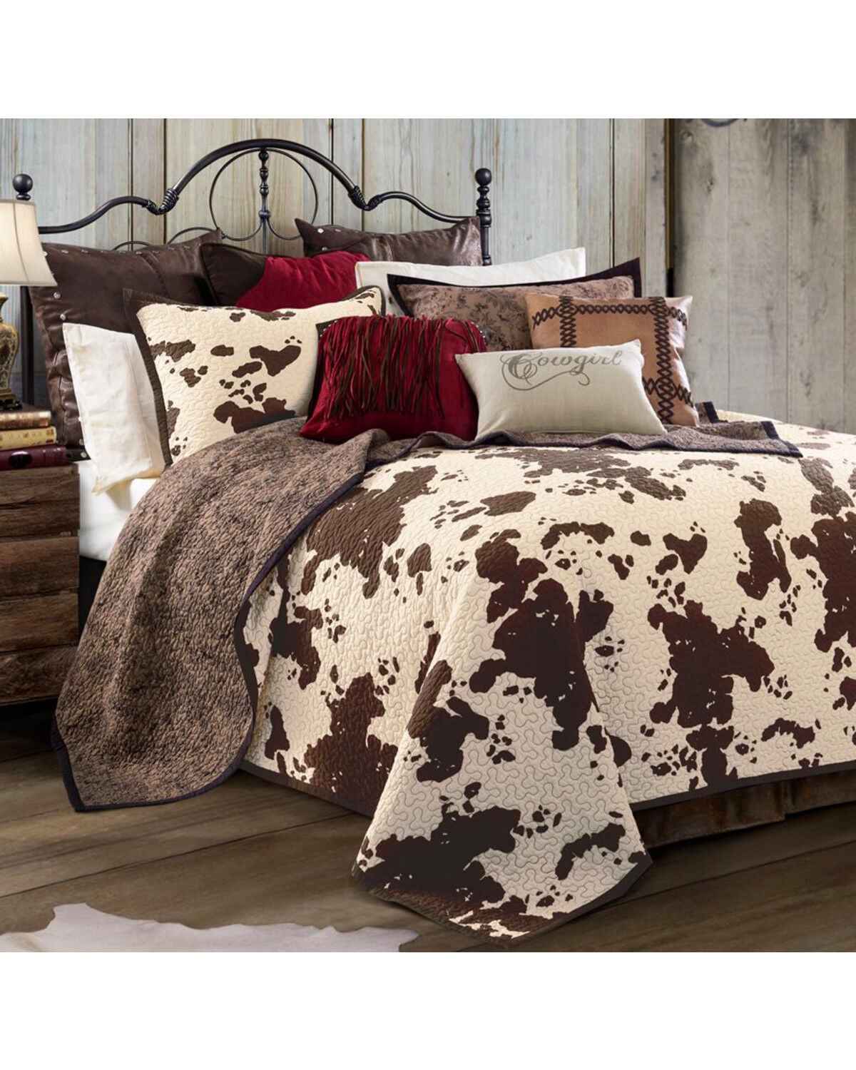 HiEnd Accents Elsa King Quilt Set - 3 Piece, Multi, hi-res