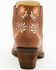 Image #5 - Shyanne Women's Didi Floral Booties - Round Toe, Brown, hi-res