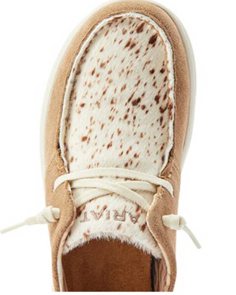 Image #4 - Ariat Women's Hilo Hairon Casual Shoes - Moc Toe , Brown, hi-res