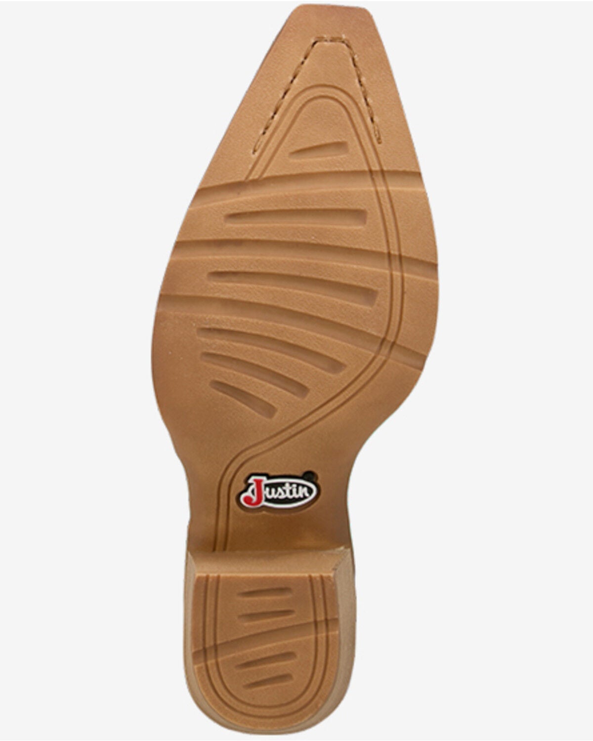 Image #7 - Justin Women's Paloma Western Boots - Snip Toe, Brown, hi-res