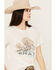 Ariat Women's Surfin' Longhorn Aloha Short Sleeve Graphic Tee , Ivory, hi-res