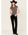 Image #3 - Miss Me Women's Wing Embroidered Mid Rise Bootcut Stretch Denim Jeans, Black, hi-res