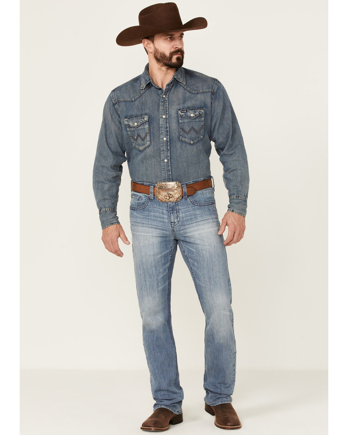 Image #1 - Cody James Men's Jackson Slim Straight Stretch Denim Jeans, Blue, hi-res