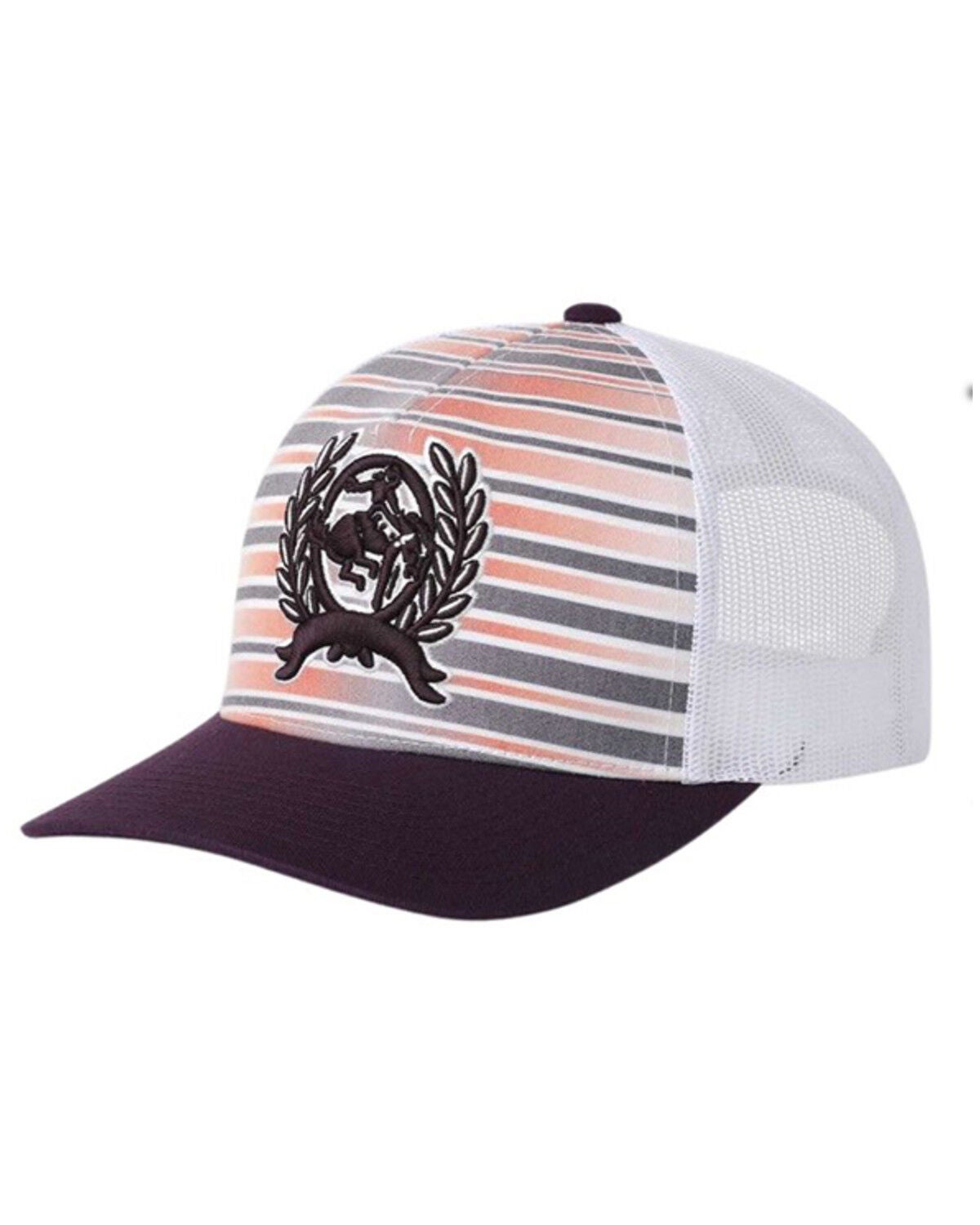 Cinch Women's Logo Ball Cap, Purple, hi-res