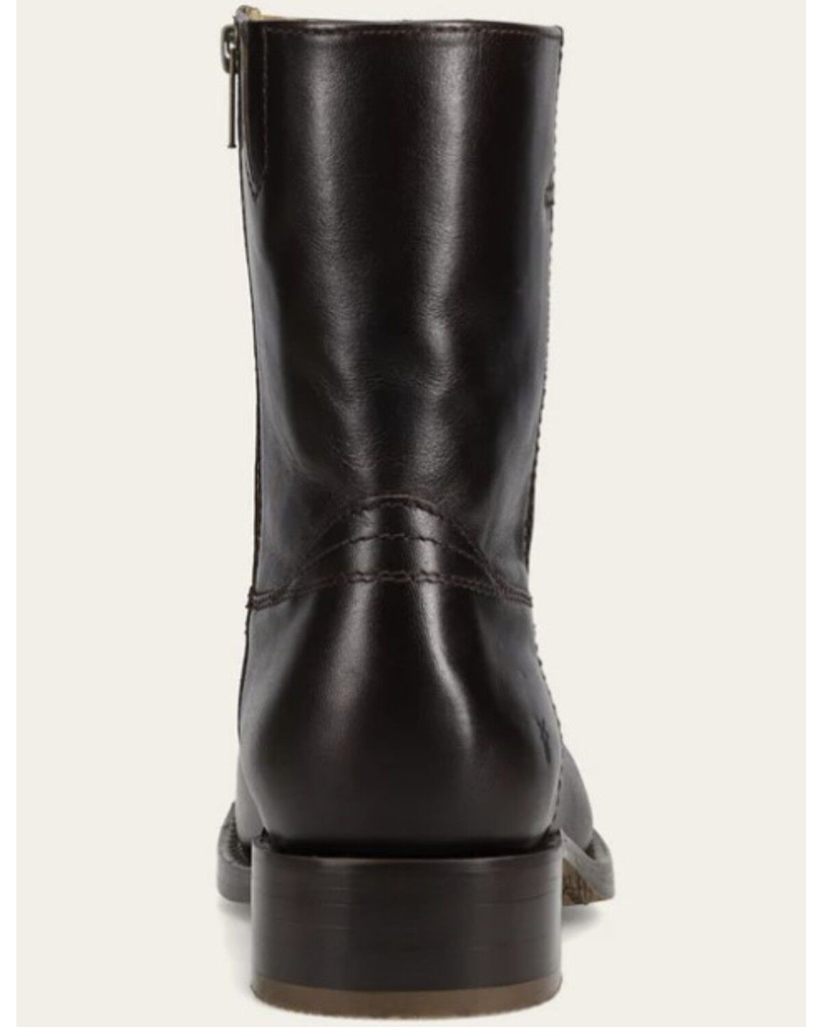 Image #6 - Frye Men's Campus Inside Zip Ankle Boots - Round Toe, Dark Brown, hi-res