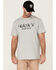 Image #1 - Hawx Men's Camo Logo Graphic Work T-Shirt , Light Grey, hi-res
