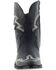 Image #4 - Liberty Black Women's Side Bug & Wrinkle Mosel Short Western Boots - Snip Toe, Black, hi-res
