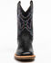 Image #4 - Shyanne Girls' Western Boots - Broad Square Toe, Black, hi-res