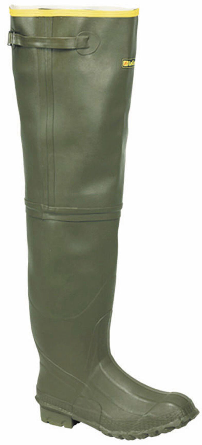 Image #1 - LaCrosse Men's ZXT Irrigation Waterproof Work Boots, Olive Green, hi-res