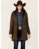 Image #1 - Columbia Women's Heavenly™ Long Hooded Jacket, Olive, hi-res