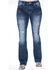 Image #1 - Cowgirl Tuff Women's Down N' Dirty Bootcut Jeans , Blue, hi-res