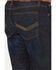 Image #4 - Cody James Men's Tucson Wash Jackson Slim Straight Selvedge Rigid Denim Jeans, Dark Wash, hi-res