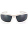 Edge Eyewear Men's Brazeau Safety Sunglasses, White, hi-res