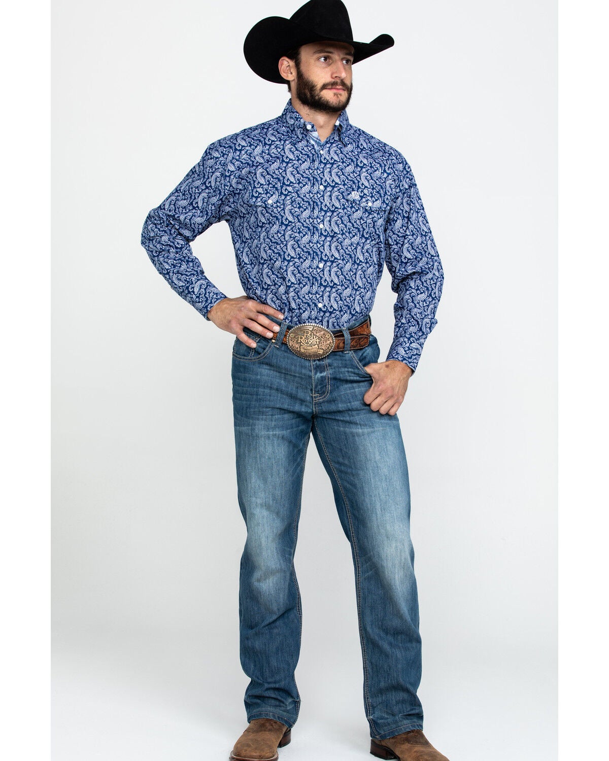 george strait paisley shirts