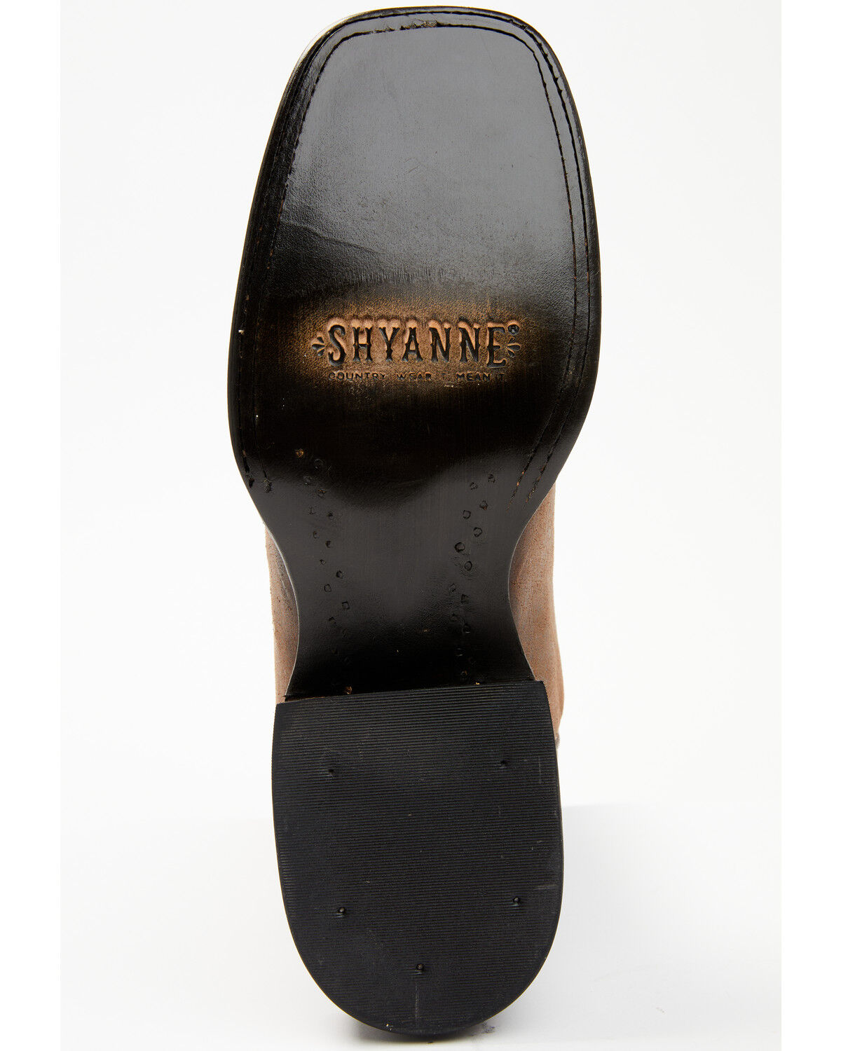 Image #7 - Shyanne Women's Lasy Western Boots - Broad Square Toe, Brown, hi-res