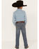 Image #4 - Cody James Little Boys' Bozeman Dark Wash Slim Boot Jeans, Dark Wash, hi-res