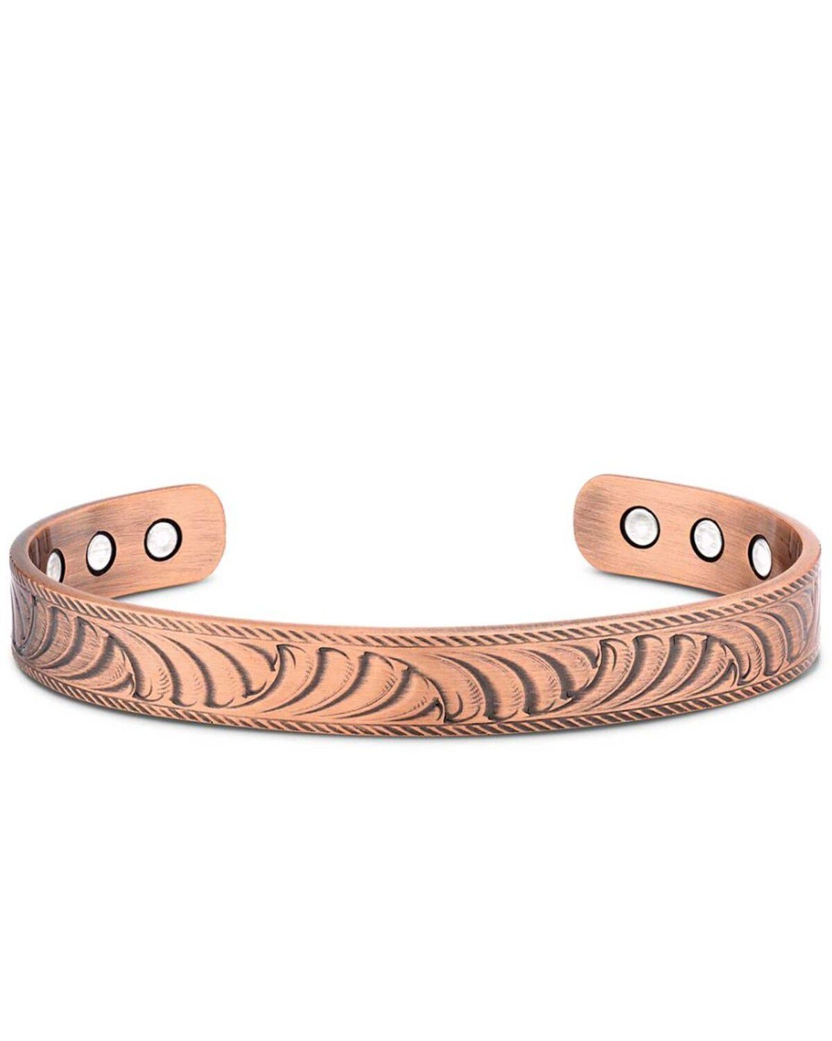 Montana Silversmiths Men's Fearless Cuff Bracelet, Silver, hi-res