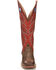 Tony Lama Men's Colburn Western Boots - Broad Square toe, Orange, hi-res