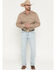 Image #1 - Wrangler Retro Men's Light Wash Relaxed Bootcut Stretch Denim Jeans, Light Wash, hi-res