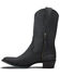 Image #3 - Lane Women's Plain Jane Midi Western Boots - Round Toe, Black, hi-res